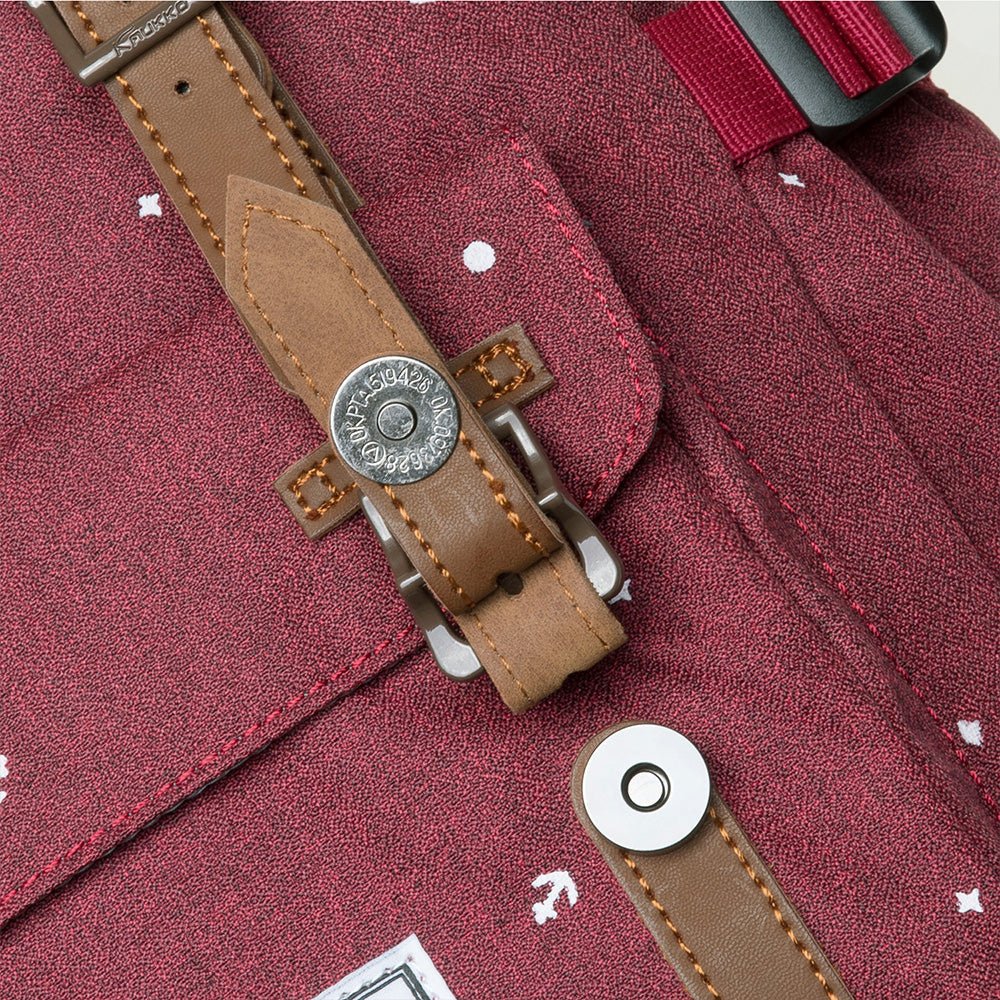 KAUKKO Backpack for city trips, EP5-13 ( Red / 14L ) - kaukko