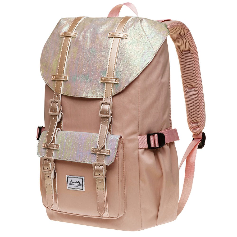 KAUKKO Backpack for city trips, EP5-14 ( Fairy rose tan / 14L ) - kaukko