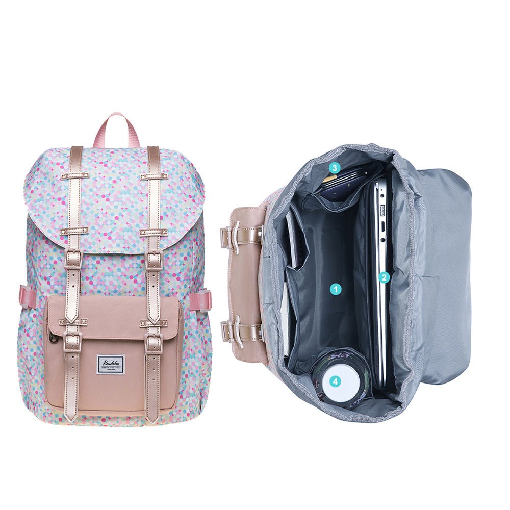 KAUKKO Backpack for city trips, EP5-17 ( Colordot / 20L ) - kaukko