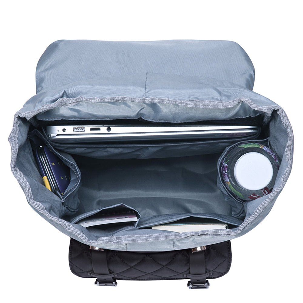 KAUKKO Backpack for city trips, EP5-20 ( Black / 14 L ) - kaukko