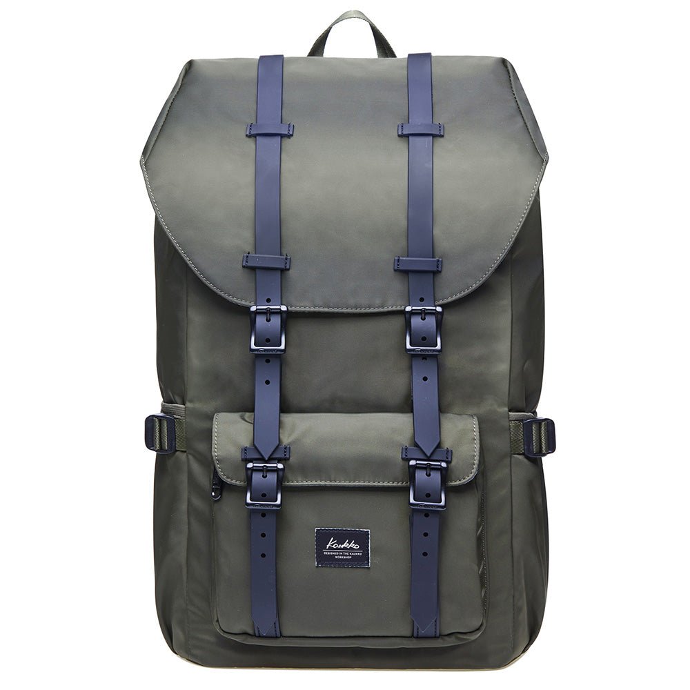 KAUKKO Backpack for city trips, EP5-3 ( Green / 22.4L ) - kaukko