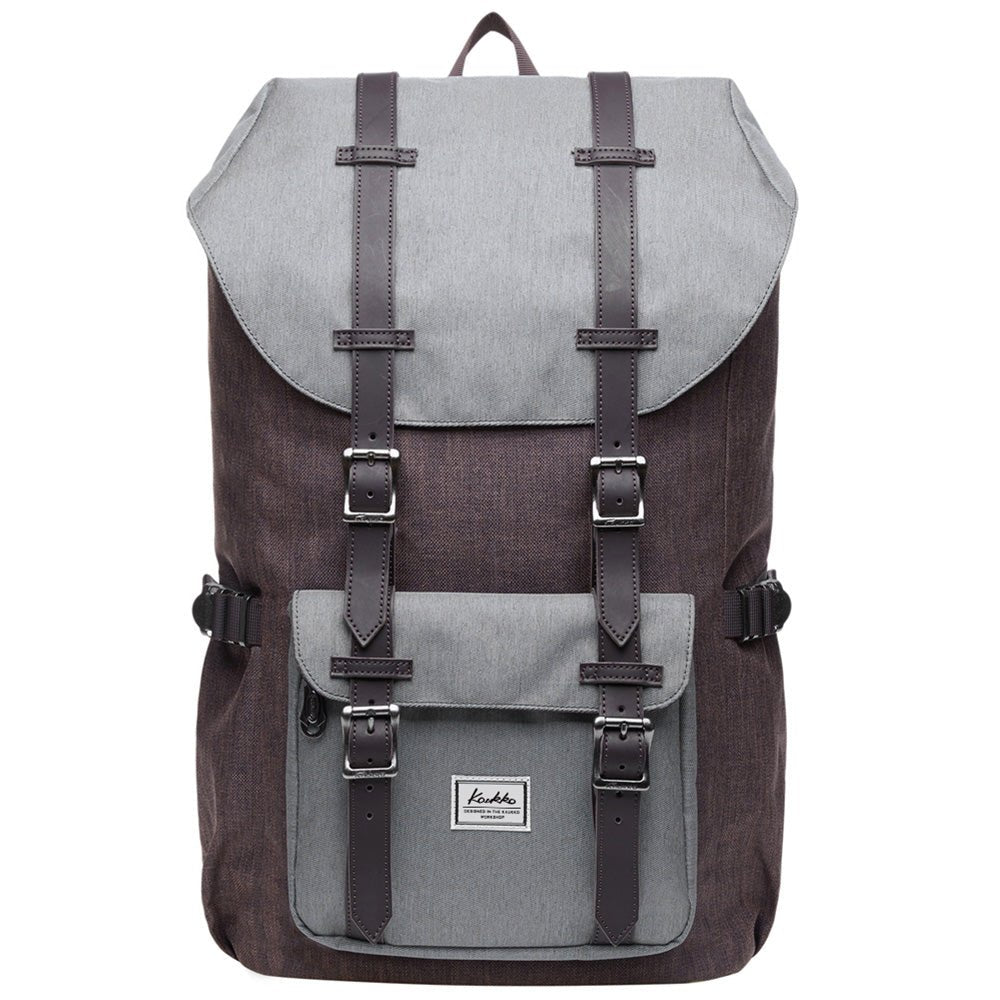 KAUKKO Backpack for city trips, EP5-4 ( Grey Coffee / 20.3L) - kaukko
