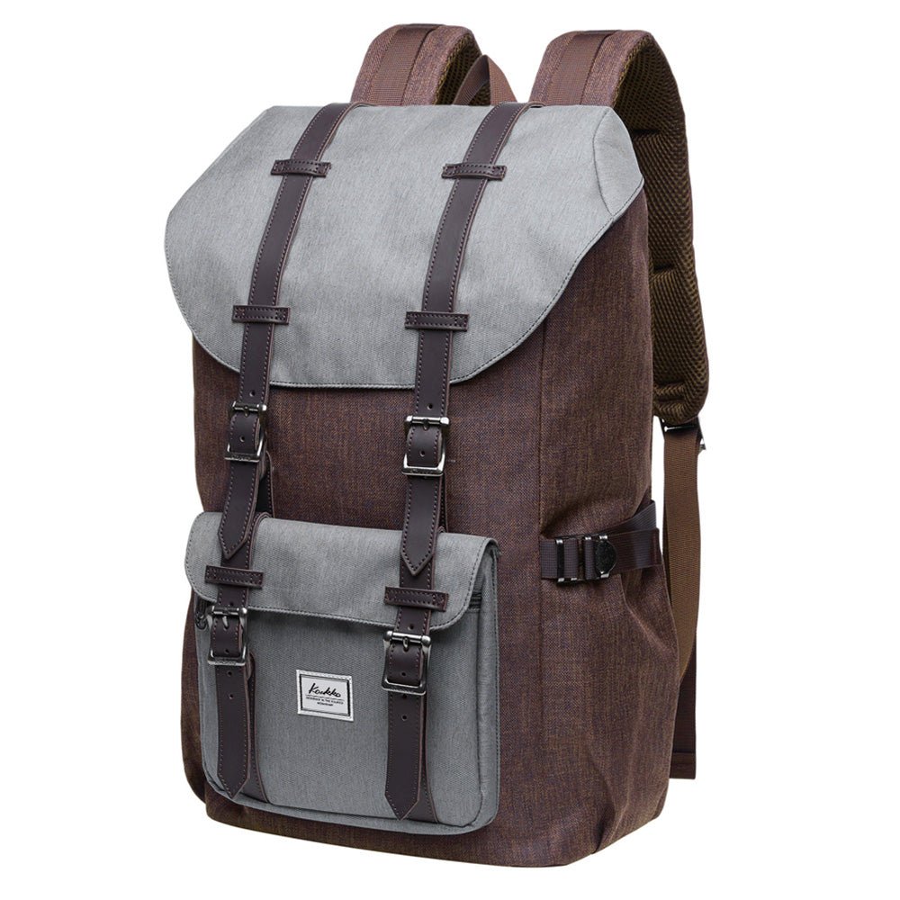 KAUKKO Backpack for city trips, EP5-4 ( Grey Coffee / 20.3L) - kaukko
