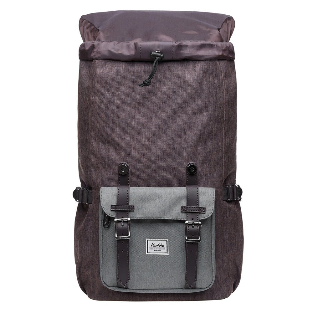 KAUKKO Backpack for city trips, EP5-4 ( Grey Coffee / 20.3L) - kaukko