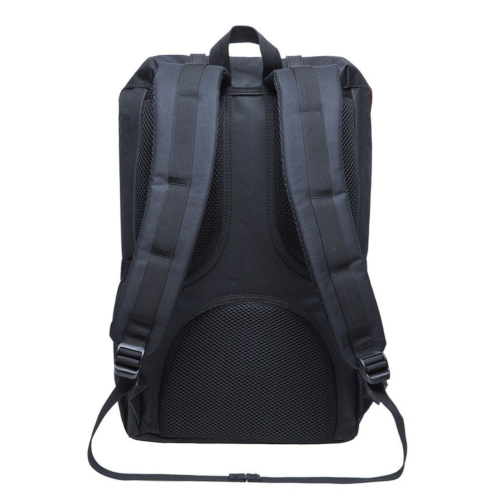 KAUKKO Backpack for city trips EP5-5 ( Black Red / 20.3L ) - kaukko