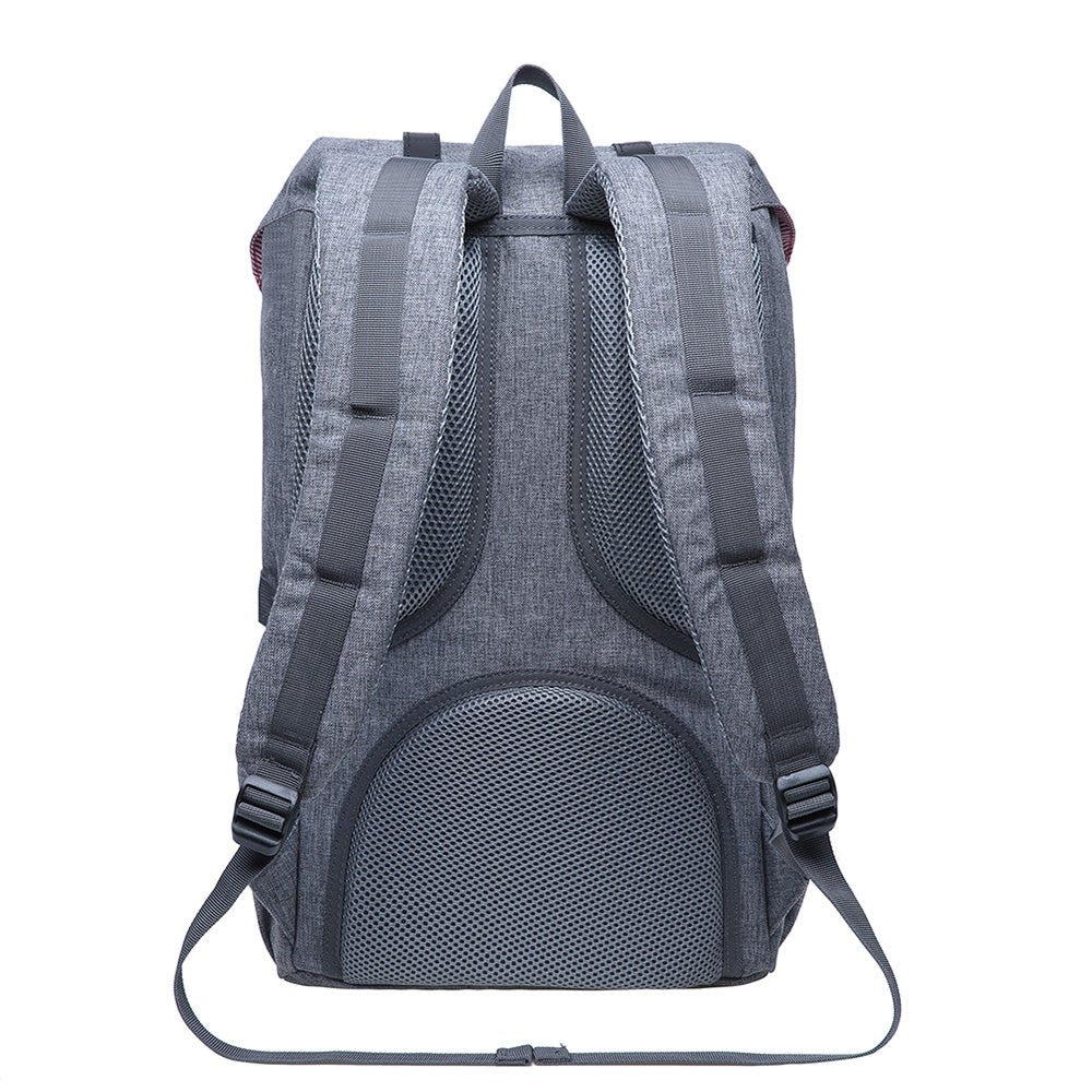 KAUKKO Backpack for city trips, EP5-5 ( Grey Black / 20.3L) - kaukko