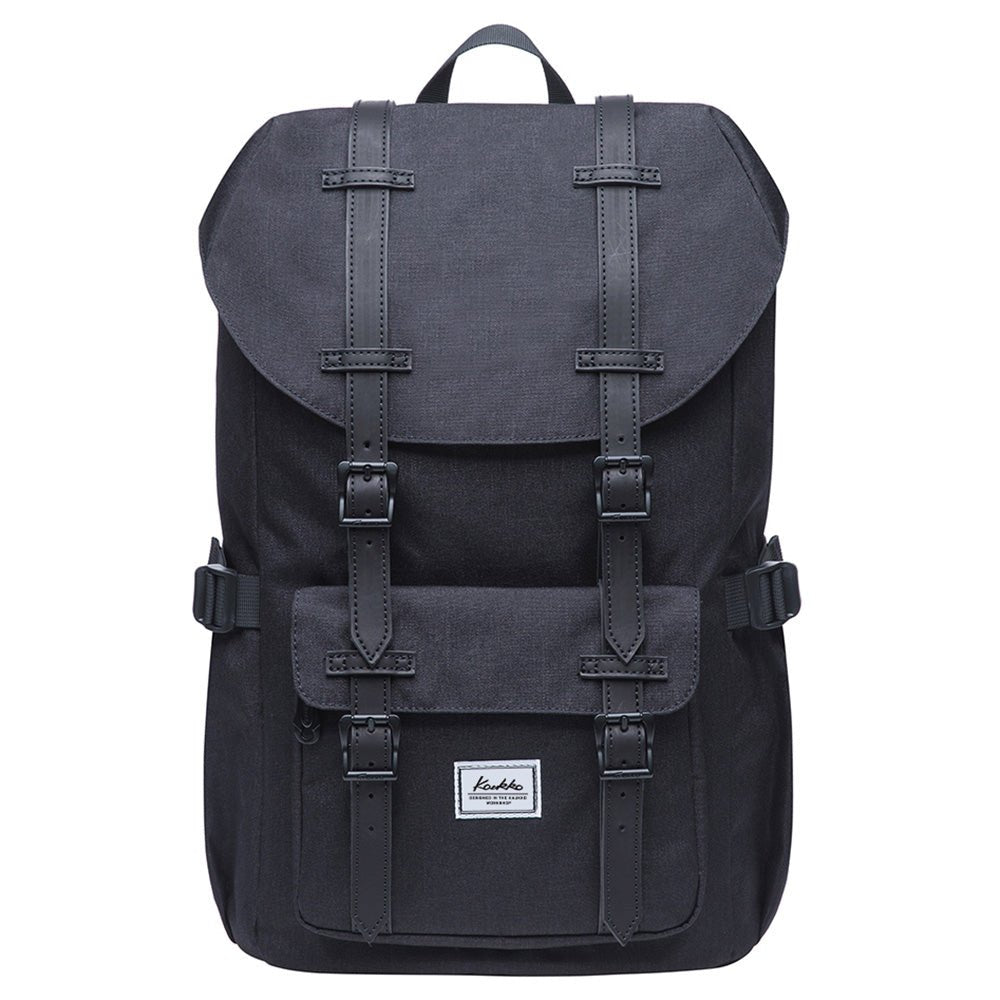 KAUKKO Backpack for city trips, EP5-6 ( Black / 16.1L ) - kaukko