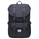 KAUKKO Backpack for city trips, EP5-6 ( Black / 16.1L ) - kaukko
