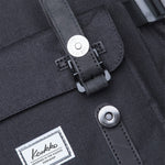 KAUKKO Backpack for city trips, EP5-6 ( Black / 16.1L ) - kaukko