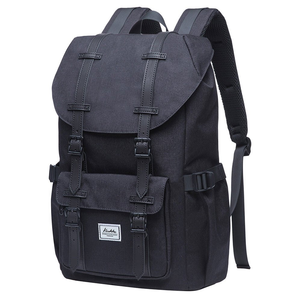 KAUKKO Backpack for city trips, EP5-6 ( Black / 16.1L ) - kaukko
