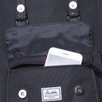 KAUKKO Backpack for city trips, EP5-6 ( Black / 16.1L ) - kaukko