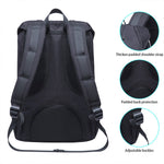 KAUKKO Backpack for city trips, EP5-6 ( Black / 16.1L ) - kaukko