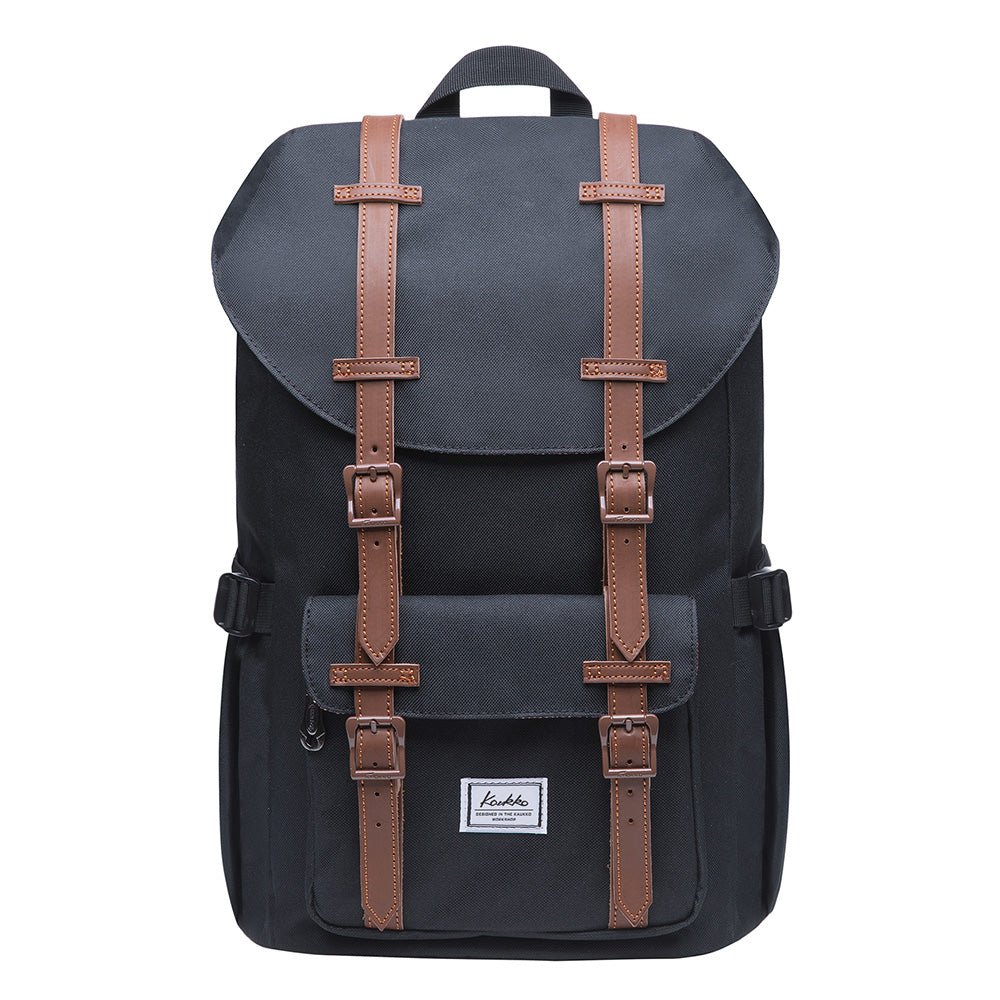 KAUKKO Backpack for city trips, EP5-7 ( Black / 16.1L ) - kaukko