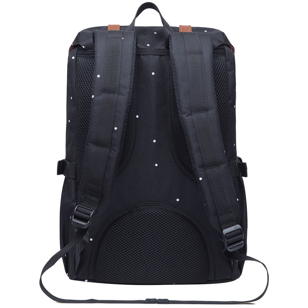 KAUKKO Backpack for city trips, EP5-7 ( Black Point / 16.1L ) - kaukko