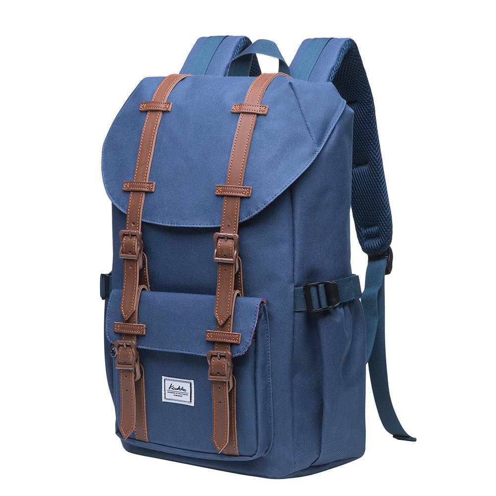 KAUKKO Backpack for city trips, EP5-7( Blue / 16.1L ) - kaukko