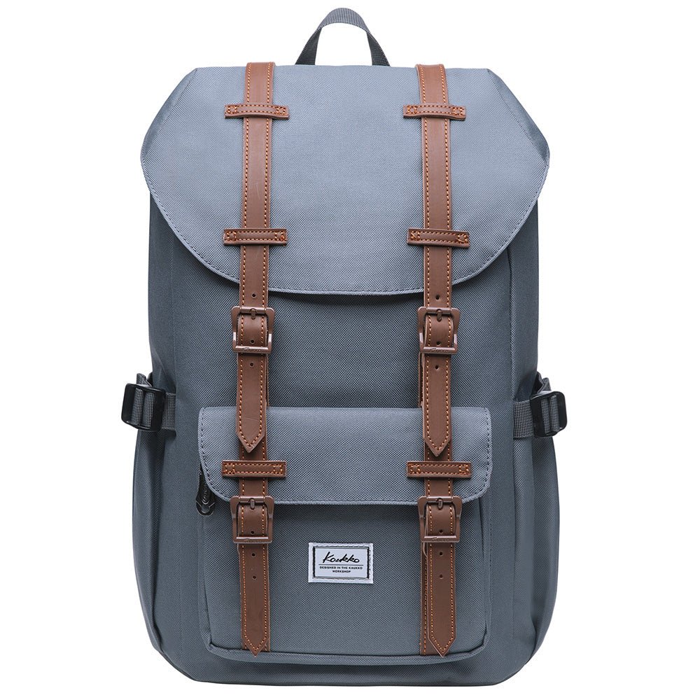 KAUKKO Backpack for city trips, EP5-7 ( Grey / 16.1L ) - kaukko