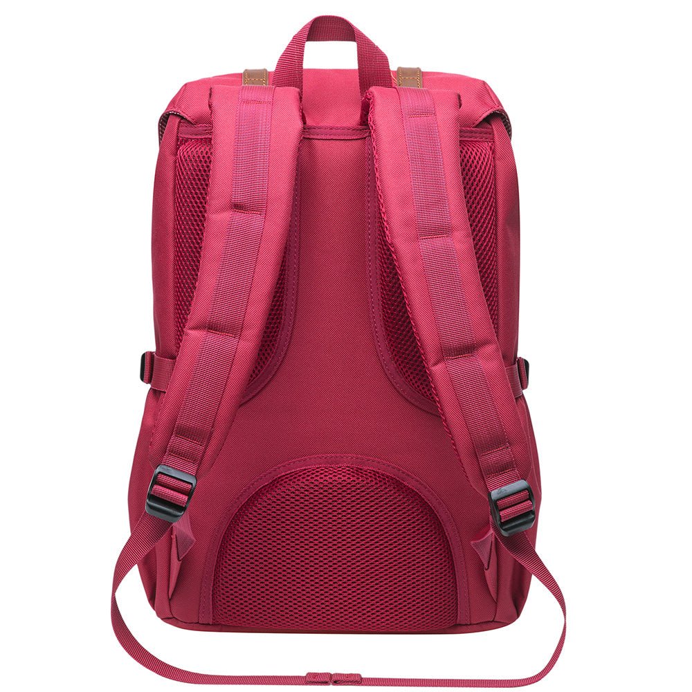 KAUKKO Backpack for city trips, EP5-7 ( Red / 16.1L ) - kaukko