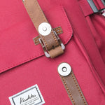 KAUKKO Backpack for city trips, EP5-7 ( Red / 16.1L ) - kaukko