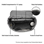 KAUKKO Backpack for city trips, EP5-7 ( Red / 16.1L ) - kaukko
