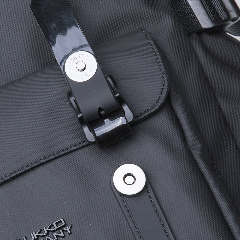 KAUKKO Backpack for city trips, EP5-8 ( Black / 20.5L ) - kaukko