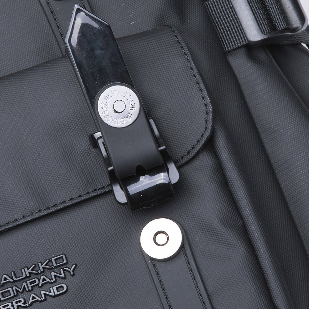 KAUKKO Backpack for city trips, EP5-9 ( Black / 16.1L) - kaukko