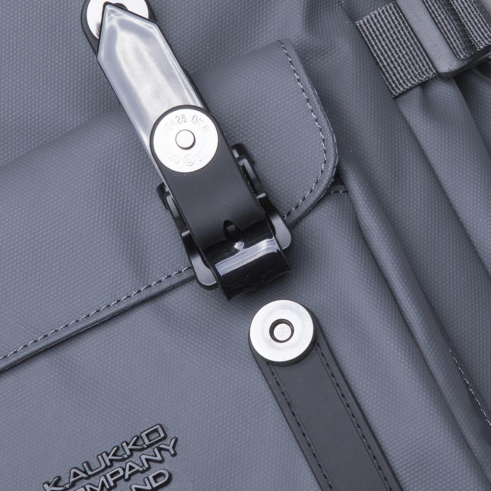 KAUKKO Backpack for city trips, EP5-9 ( Grey / 16.1L) - kaukko