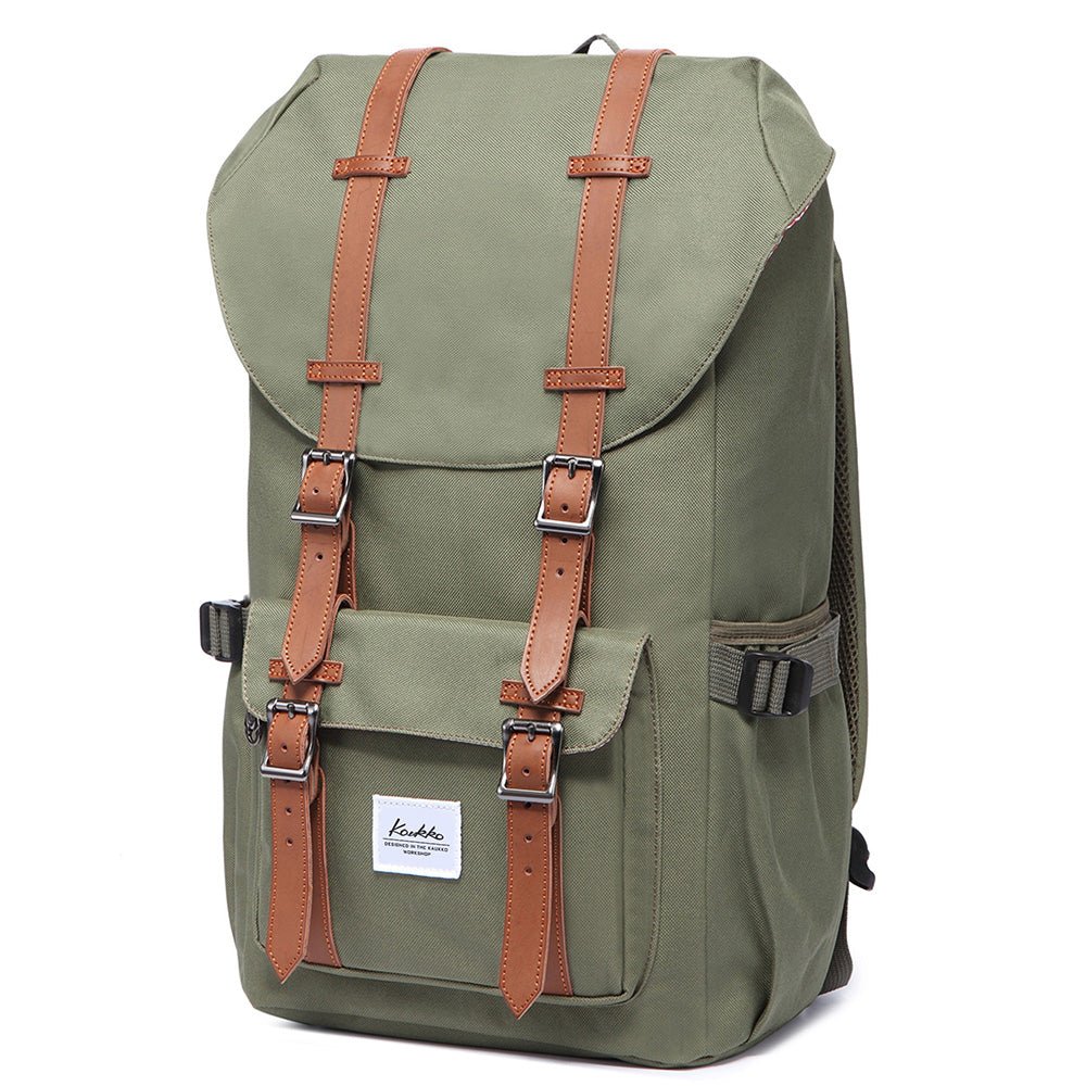 KAUKKO Backpack for city trips, EP5( Green / 22.4L ) - kaukko