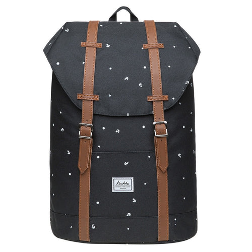 KAUKKO Backpack for city trips, EP6-10 ( Black / 11.8L ) - kaukko