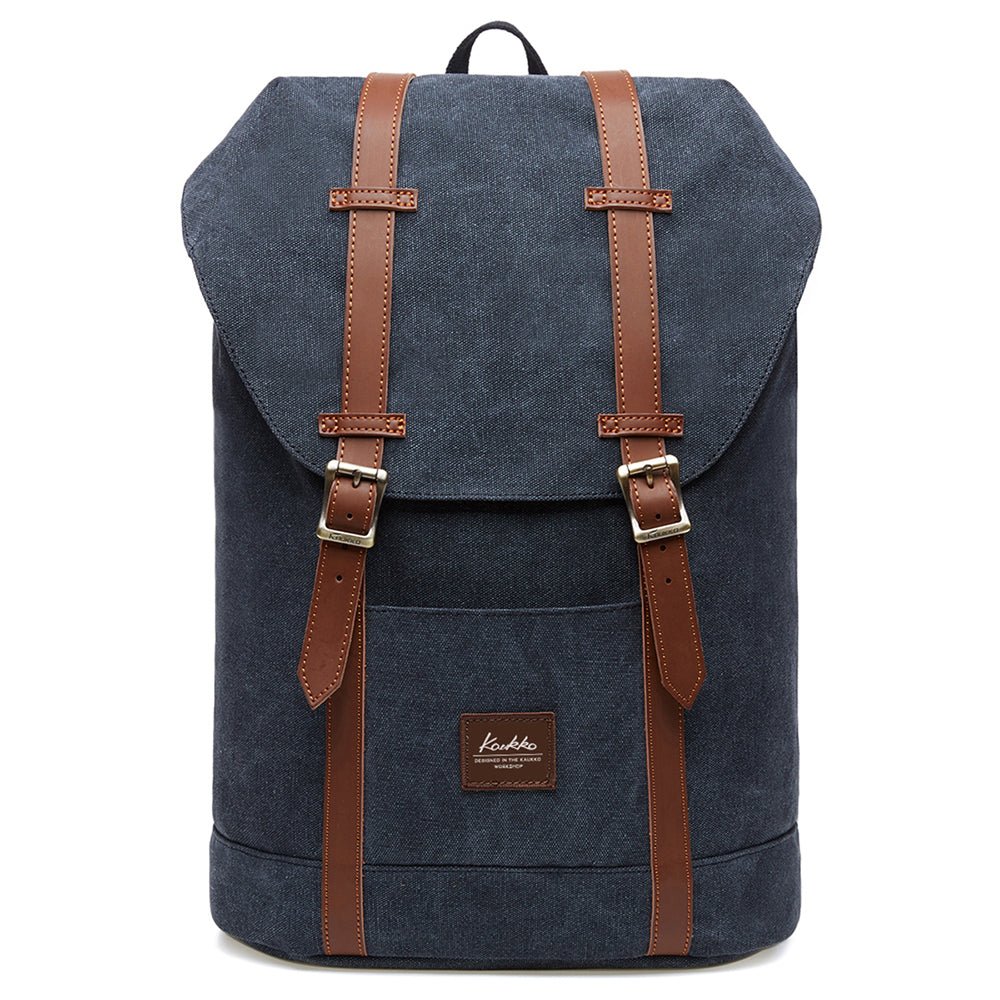 KAUKKO Backpack for city trips, EP6-3 ( Black / 18.1L ) - kaukko