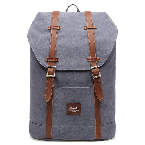 KAUKKO Backpack for city trips, EP6-3 ( Grey / 18.1L ) - kaukko
