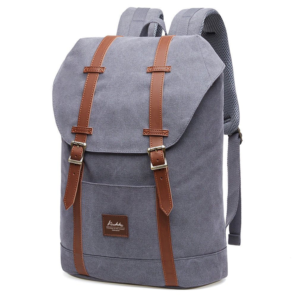 KAUKKO Backpack for city trips, EP6-3 ( Grey / 18.1L ) - kaukko