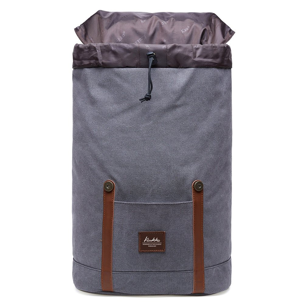 KAUKKO Backpack for city trips, EP6-3 ( Grey / 18.1L ) - kaukko