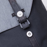 KAUKKO Backpack for city trips, EP6-4 ( Black Grey/ 18.1L ) - kaukko
