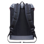KAUKKO Backpack for city trips, EP6-4 ( Black Grey/ 18.1L ) - kaukko