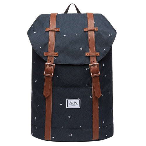 KAUKKO Backpack for city trips, EP6-5 ( Black / 17.8L ) - kaukko