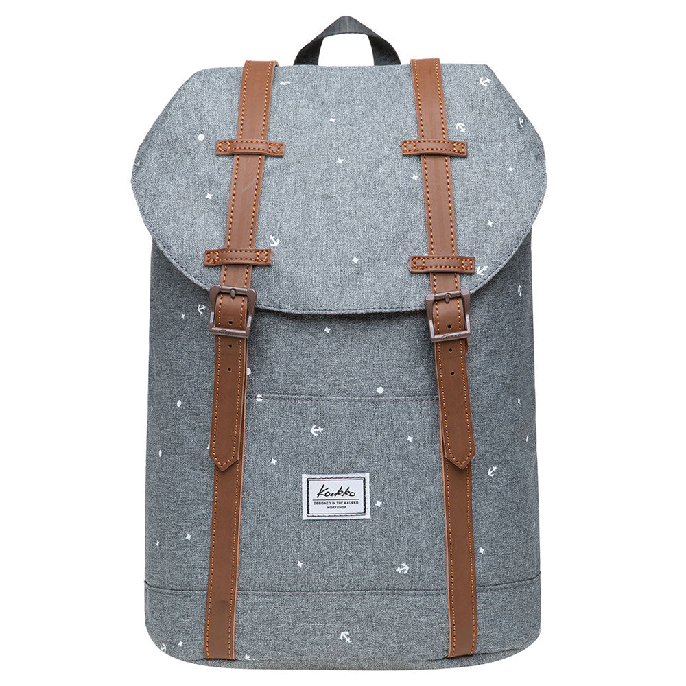 KAUKKO Backpack for city trips, EP6-5 ( Grey / 17.8L ) - kaukko