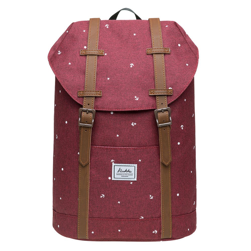 KAUKKO Backpack for city trips, EP6-5 ( Red / 17.8L ) - kaukko