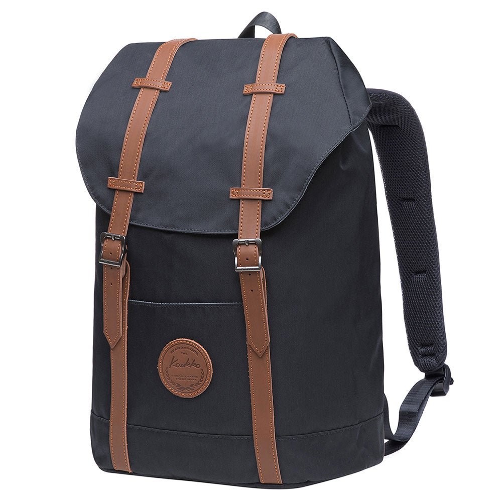 KAUKKO Backpack for city trips, EP6-9 ( Black / 18.1L ) - kaukko