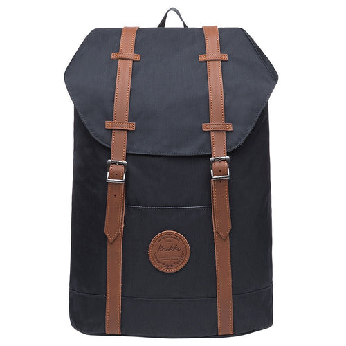 KAUKKO Backpack for city trips, EP6-9 ( Black / 18.1L ) - kaukko