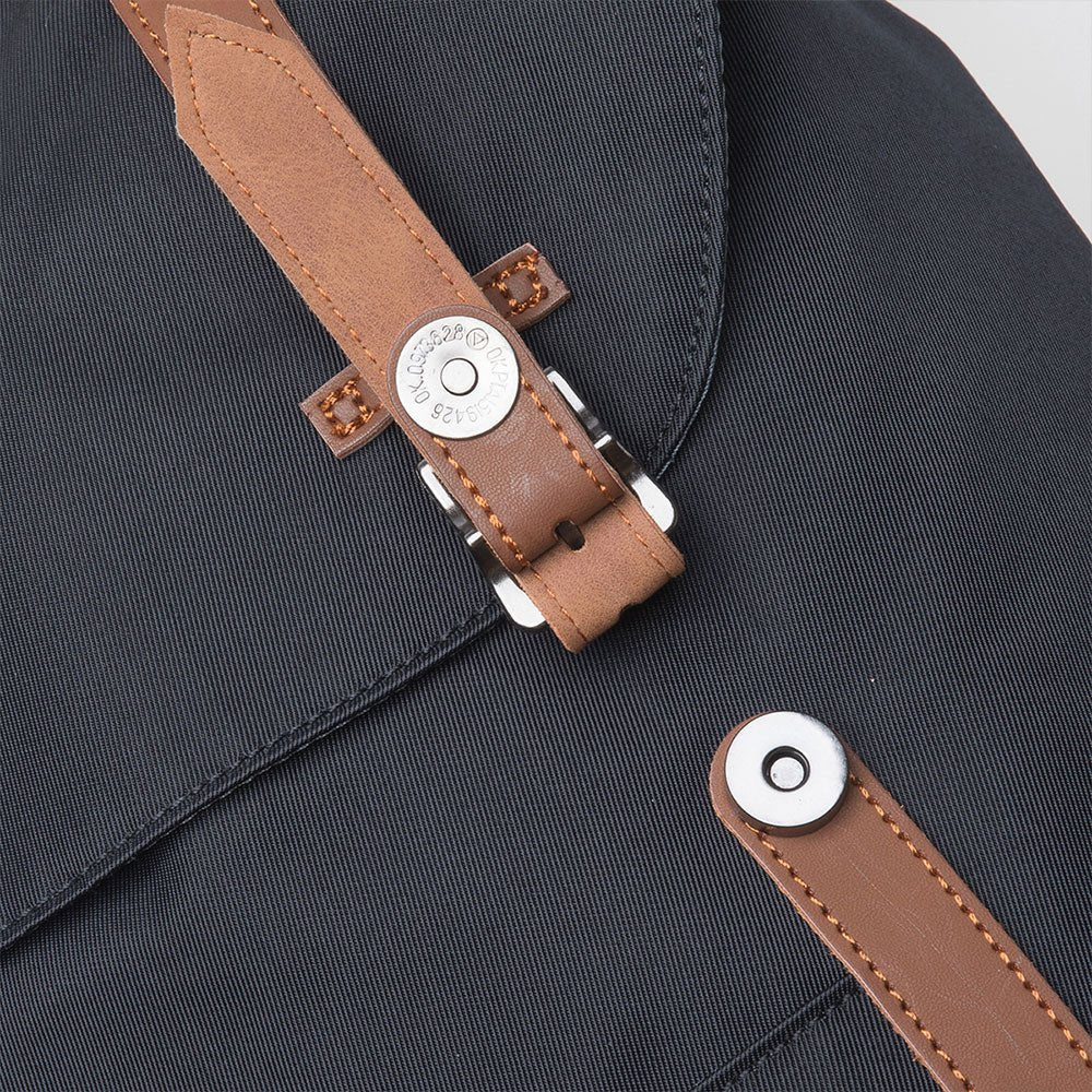 KAUKKO Backpack for city trips, EP6-9 ( Black / 18.1L ) - kaukko