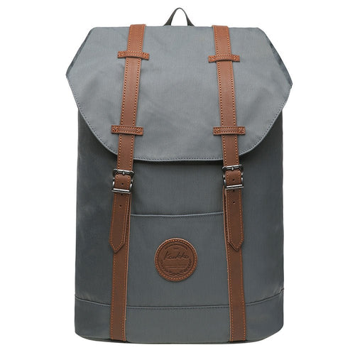 KAUKKO Backpack for city trips, EP6-9 ( Grey / 18.1L ) - kaukko