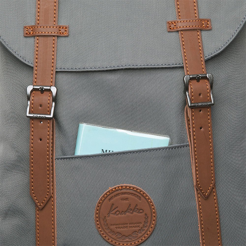 KAUKKO Backpack for city trips, EP6-9 ( Grey / 18.1L ) - kaukko