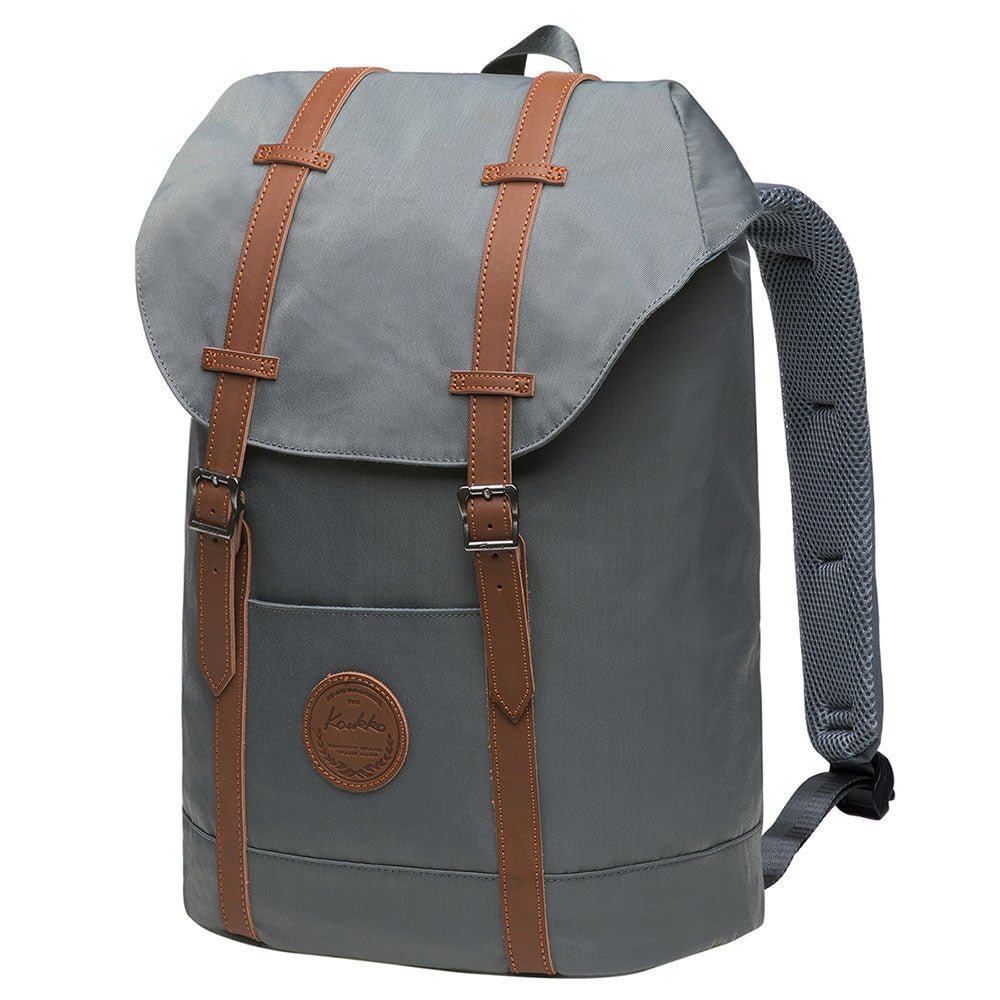 KAUKKO Backpack for city trips, EP6-9 ( Grey / 18.1L ) - kaukko