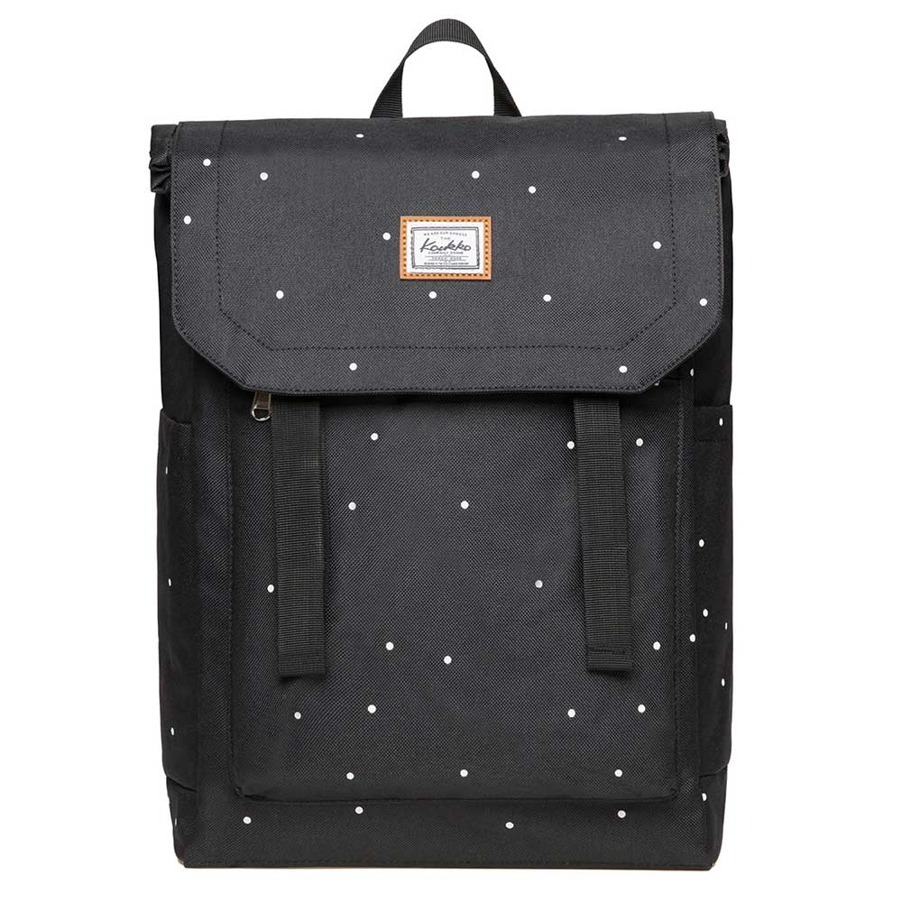 KAUKKO Backpack for city trips, KF14 ( Black-2/ 21L ) - kaukko