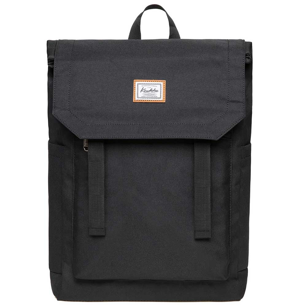 KAUKKO Backpack for city trips, KF14 ( Black / 21L ) - kaukko