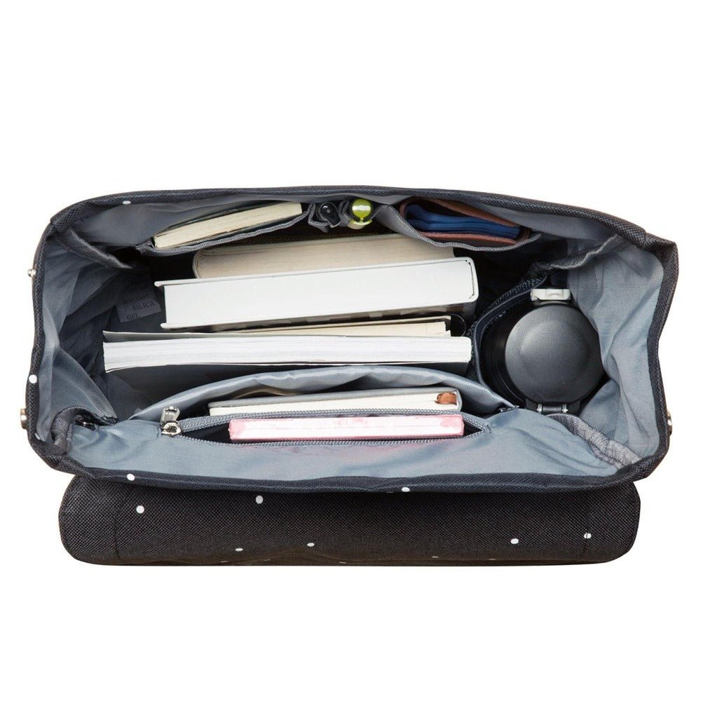 KAUKKO Backpack for city trips, KF14 ( Black / 21L ) - kaukko