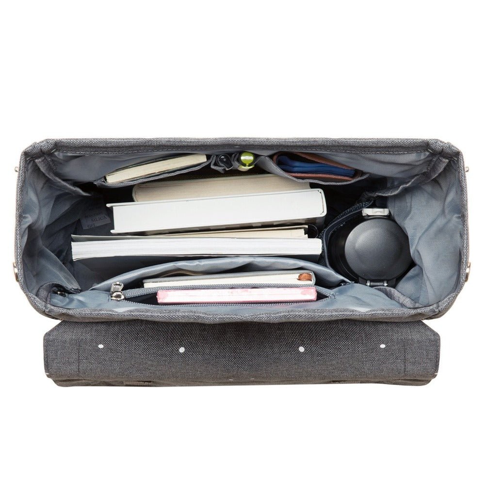 KAUKKO Backpack for city trips, KF14 ( Grey-2/ 21L ) - kaukko