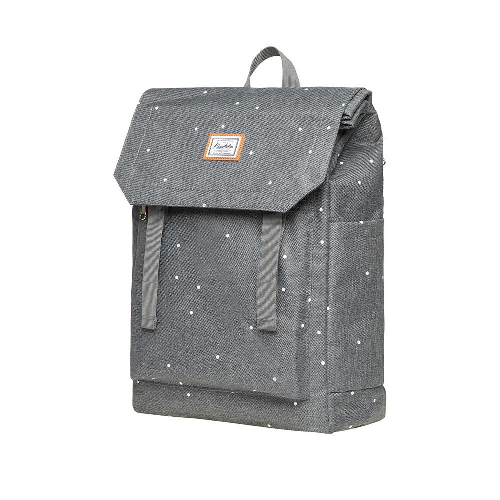 KAUKKO Backpack for city trips, KF14 ( Grey-2/ 21L ) - kaukko