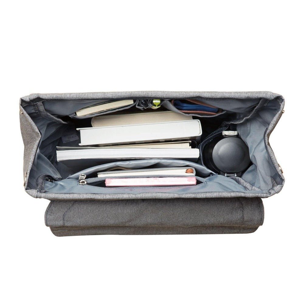 KAUKKO Backpack for city trips, KF14 ( Grey / 21L ) - kaukko