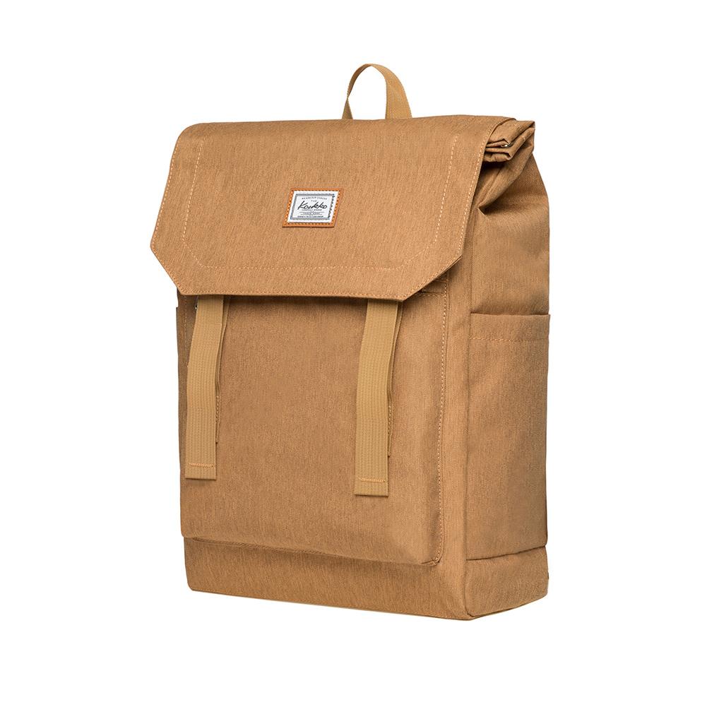 KAUKKO Backpack for city trips, KF14 ( Yellow / 21L ) - kaukko